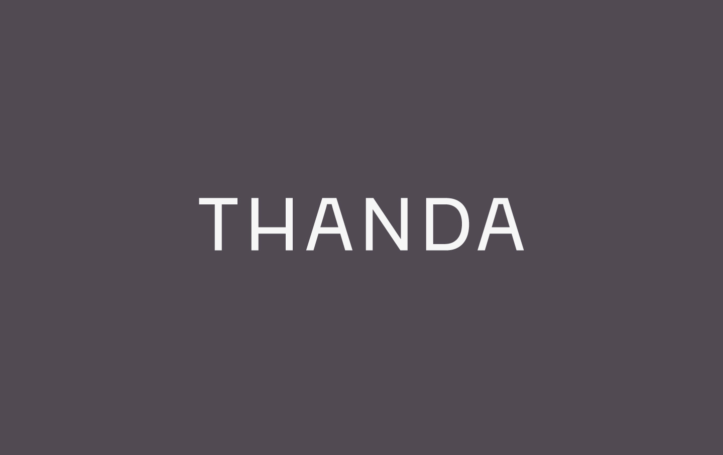 Thanda – designed by Karoshi