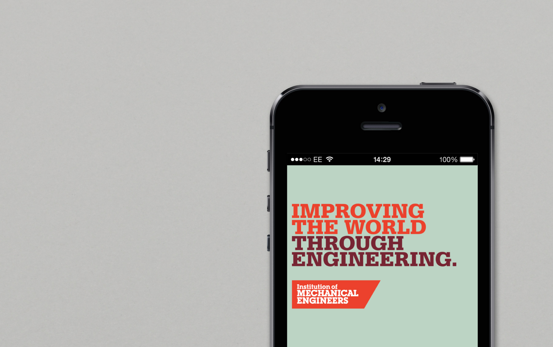 Institution of Mechanical Engineers App – Designed by Karoshi